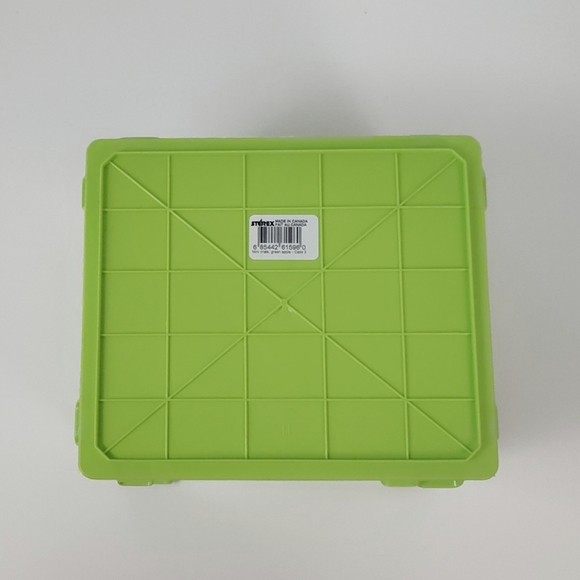 Storex Mini Crates Set of 3 Light Green Never Used - Picture 5 of 8